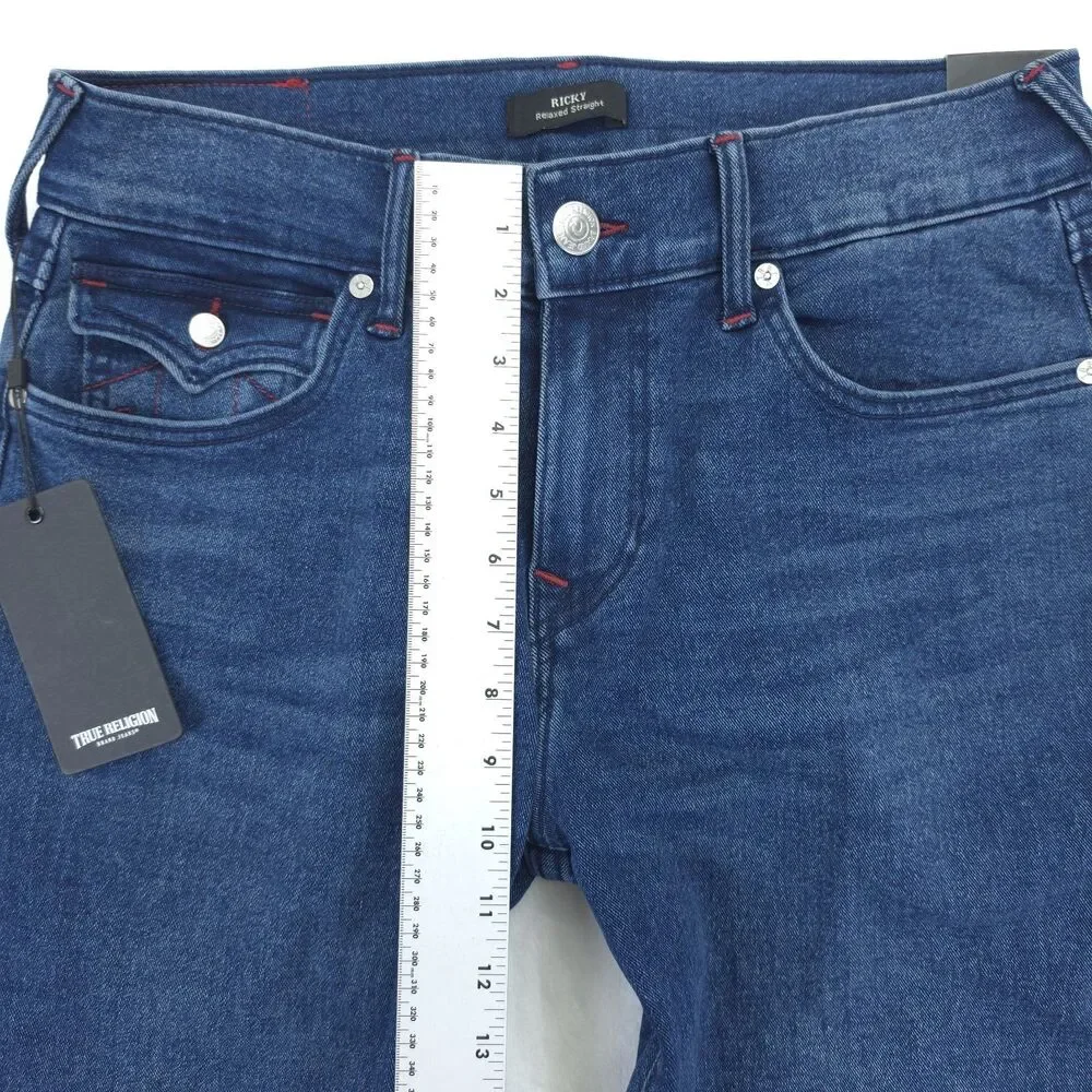 True Religion Ricky Flap Relaxed Straight Mens 32 NWT